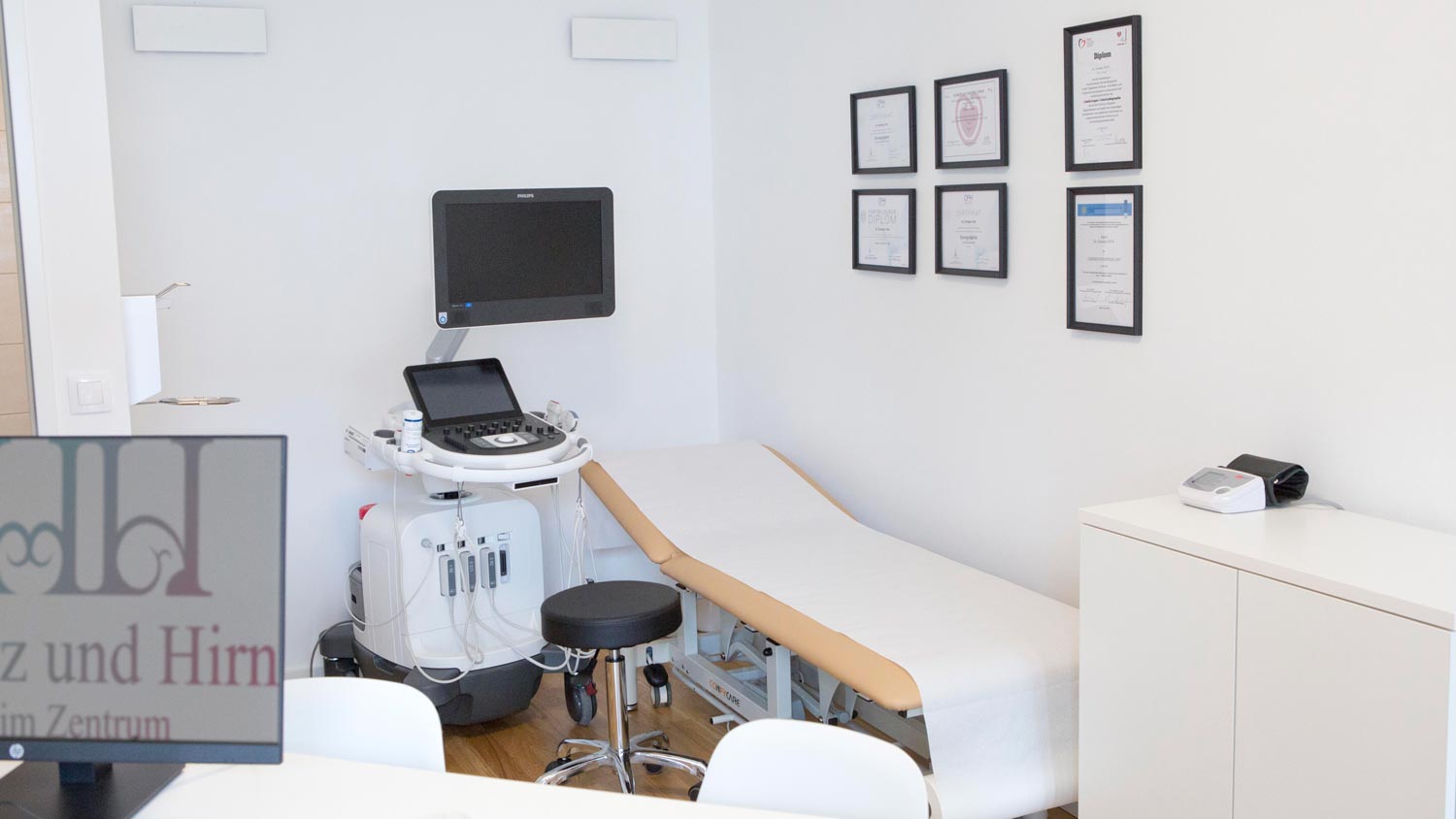 Räume der Ordination für Kardiologie und Neurologie in Eisenstadt